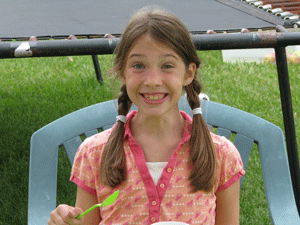 brithday-girl Eight years old!