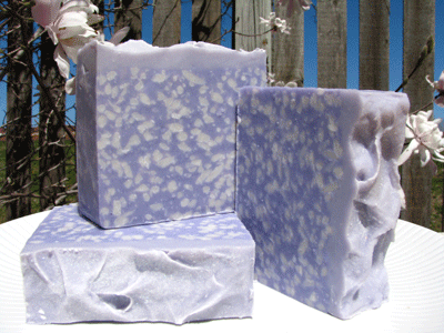 Finished Antique Lilac Soap