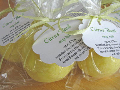 citrus-basil-soap-balls