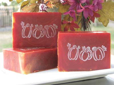 Pumpkin Pie soap by Great Cakes Soapworks