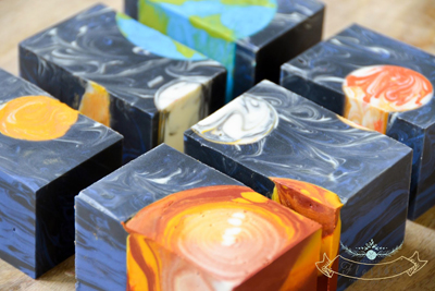 Negative "Space" Embed soap by Handmade in Florida