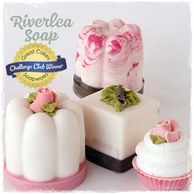 Mini Dessert Soaps by Riverlea Soap