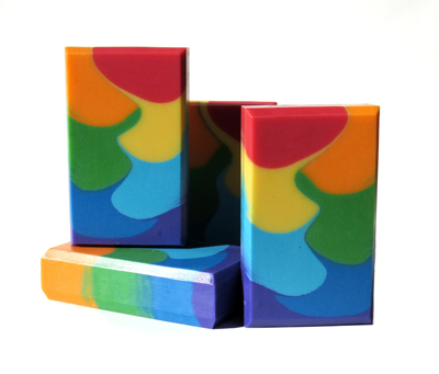 Rainbow soap by Tatiana Serko