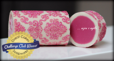 Damask Rimmed Soap by Anastasia