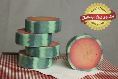 Summertime Rimmed Soap by Ann Kruschke