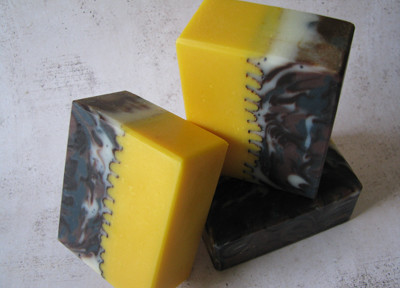 Making of Sunflower Soap