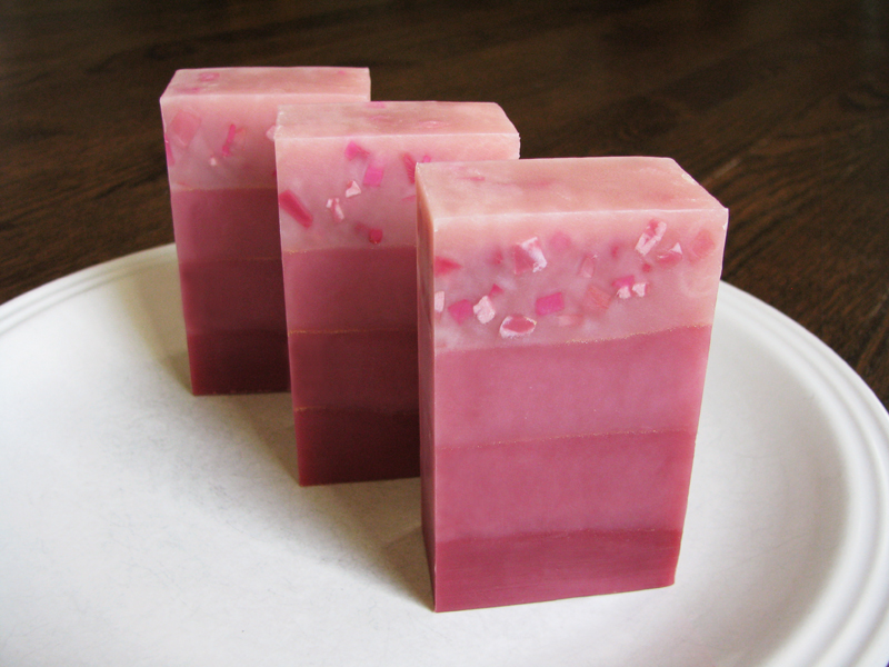 Apple Berry soap by Great Cakes Soapworks